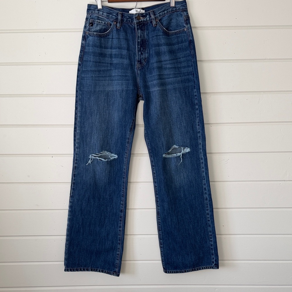 KanCan Montana Ultra High Rise 90's Flare Dark Wash Women’s Size 11/29 - Picture 4 of 11